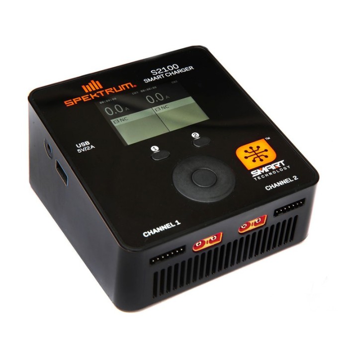 Spektrum Ładowarka Smart S2100 2x100W AC