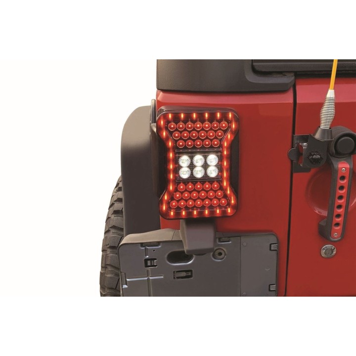 JEEP WRANGLER JK 2007-2018 LAMPY TYLNE LED STYLIZOWANE NA JL