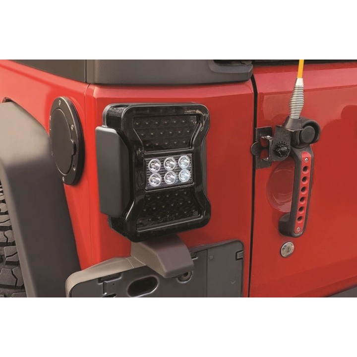 JEEP WRANGLER JK 2007-2018 LAMPY TYLNE LED STYLIZOWANE NA JL