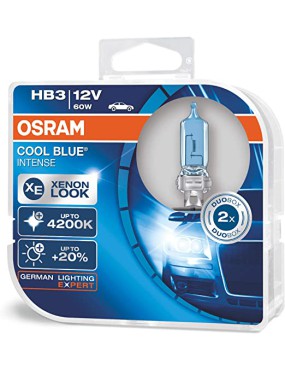 Osram 64193CBI-HCB H4 Cool Blue Intense DUO