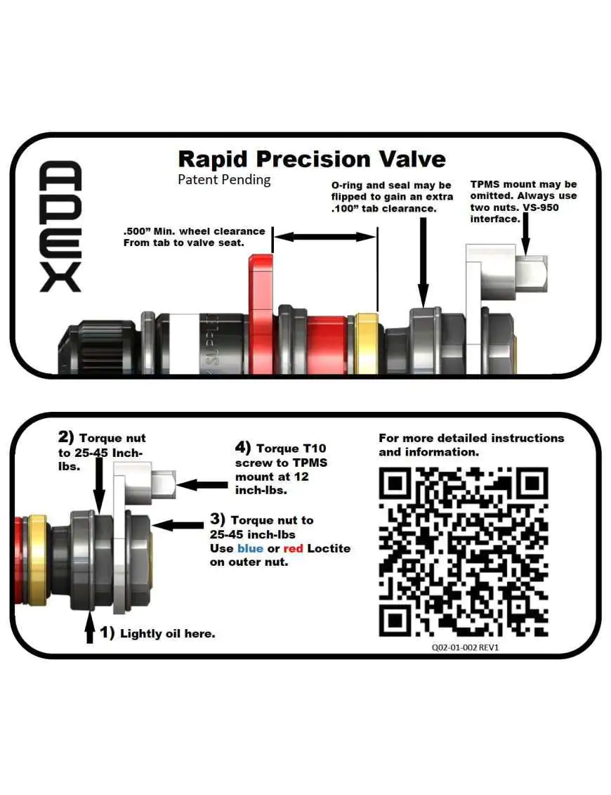 APEX Rapid Valve