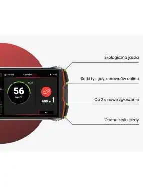 Yanosik GTm z dotykowym ekranem - nowy antyradar