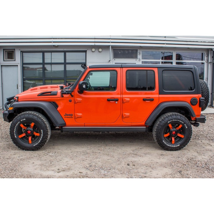 JEEP WRANGLER JL 2018+ 4D STOPNIE BOCZNE PROGI ELEKTRYCZNE