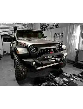 Alu Heavy Duty Winchbumper for Jeep Wrangler JK, J