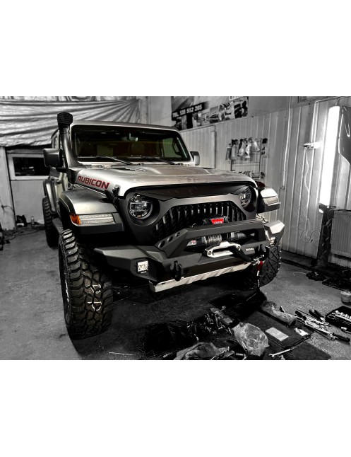 Alu Heavy Duty Winchbumper for Jeep Wrangler JK, J