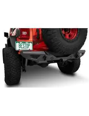 Bestop 4496101 HighRock 4x4 Granite Series Rear Bumper for 18-22 Jeep Wrangler JL