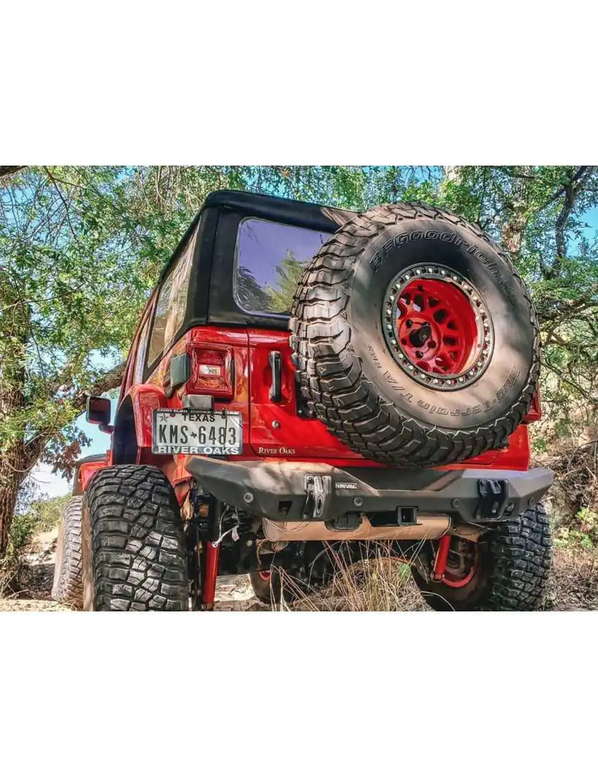 Rear Aluminum Stubby Bumper