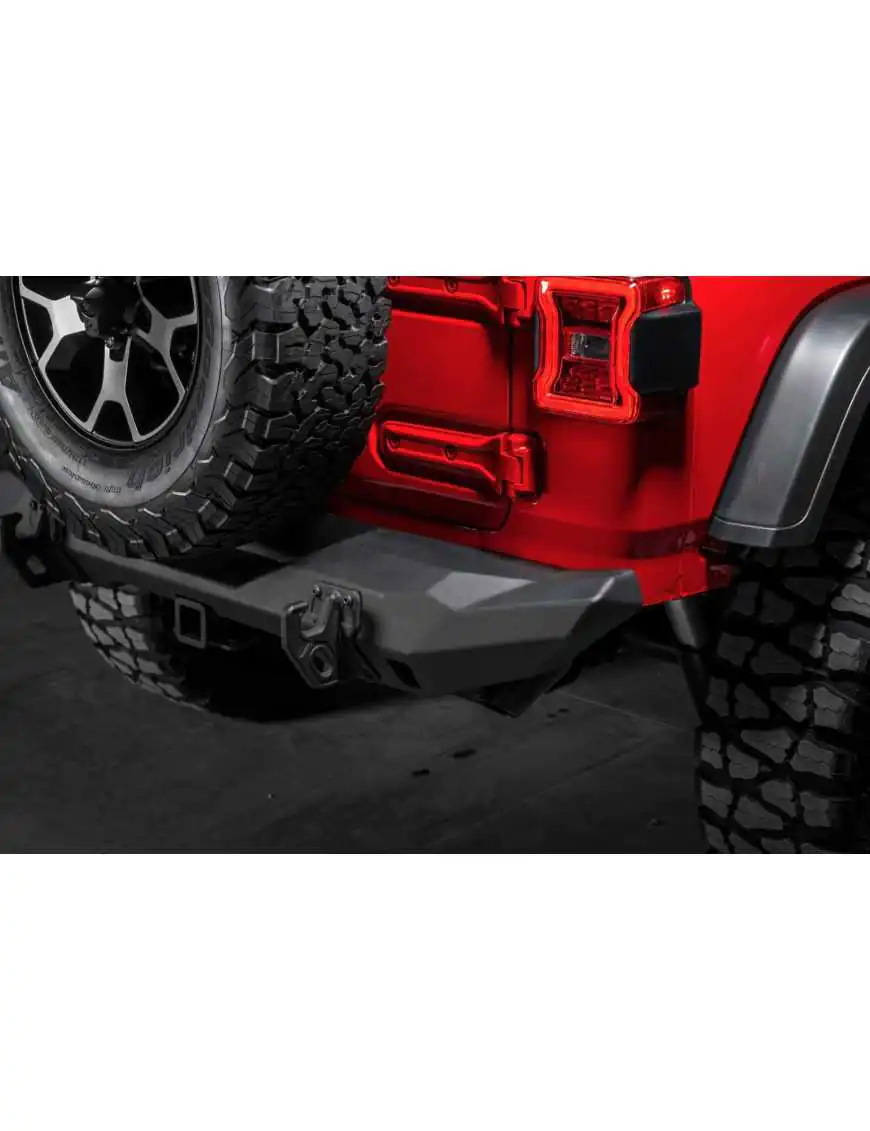 Rear Aluminum Stubby Bumper