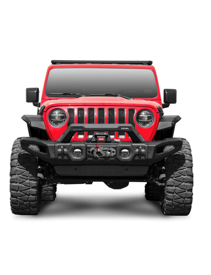 Front Modular Stamped Steel Full-Width Bumper