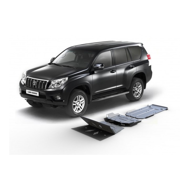 Land Cruiser Prado 150 Komplet 3 osłon RIVAL 3,0TD 2,8TD 2,7 4,0