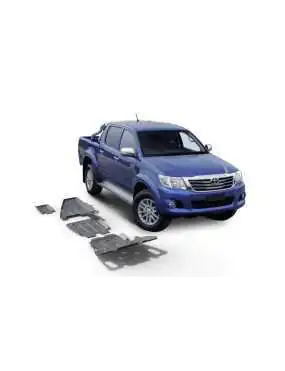 Rival Skid Plates Full Kit Without Tank Toyota Hilux 2015-on