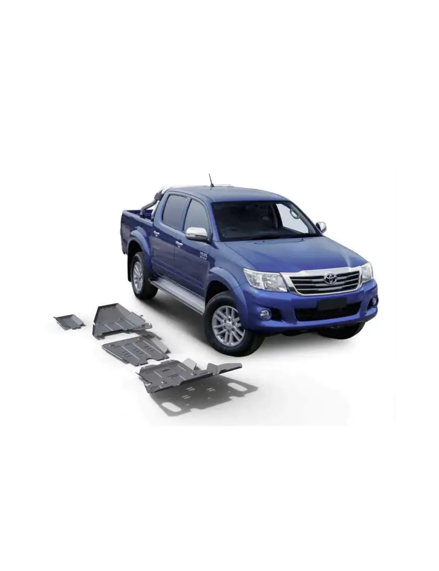 Rival Skid Plates Full Kit Without Tank Toyota Hilux 2015-on