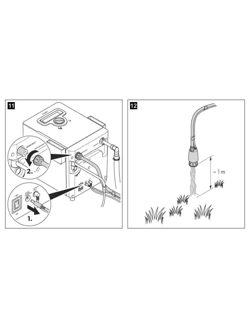 Kampa Geyser Gas powered hot water system