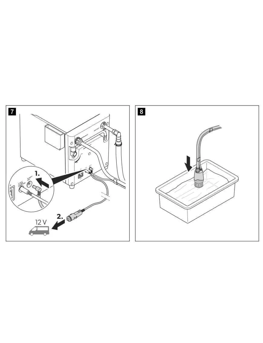 Kampa Geyser Gas powered hot water system