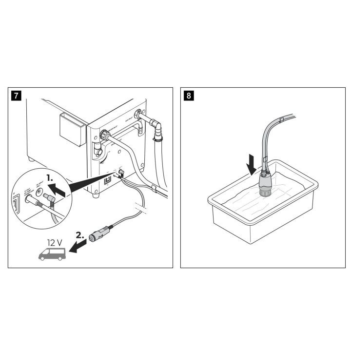 Kampa Geyser System ciepłej wody na gaz