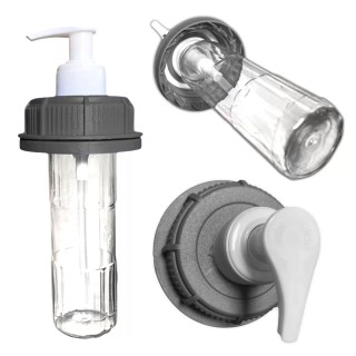 Dozownik mydła do kanistra 150 ml DIN51 grafitowy