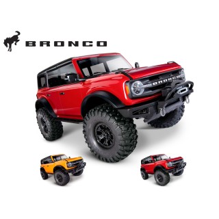 Traxxas 92076-4 Czerwony TRX-4 Ford Bronco (1:10, 4WD, XL-5 HV)