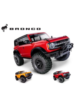 Traxxas 92076-4 Czerwony TRX-4 Ford Bronco (1:10, 4WD, XL-5 HV)