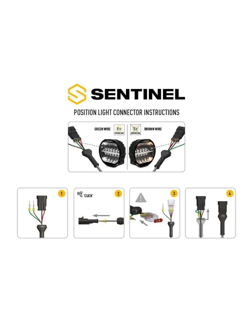 LAZER Sentinel 7" Elite - okrągła lampa LED