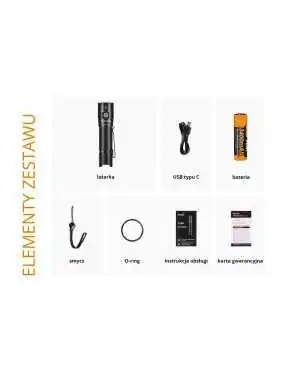 Fenix Rechargeable LED Flashlight E28R 1500 lm