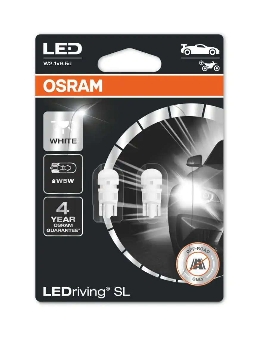 Zamiennik LED żarówek W5W OSRAM