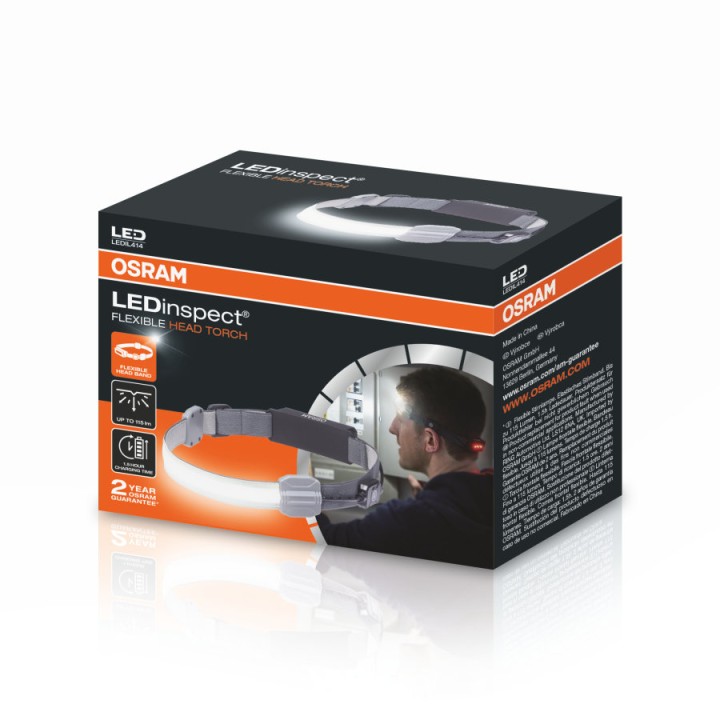 LEDinspect FLEXIBLE HEADTORCH czołówka 115lm