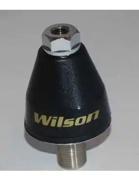 Wilson GUM DROP BLACK Głowica montażowa 3/8 cala HD ze złączem UHF dla Firestik / Wilson / K40 / Solarcon