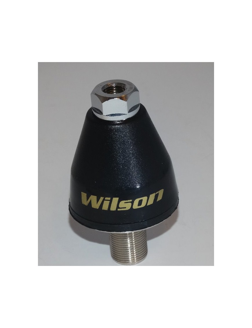 Wilson GUM DROP BLACK Głowica montażowa 3/8 cala HD ze złączem UHF dla Firestik / Wilson / K40 / Solarcon