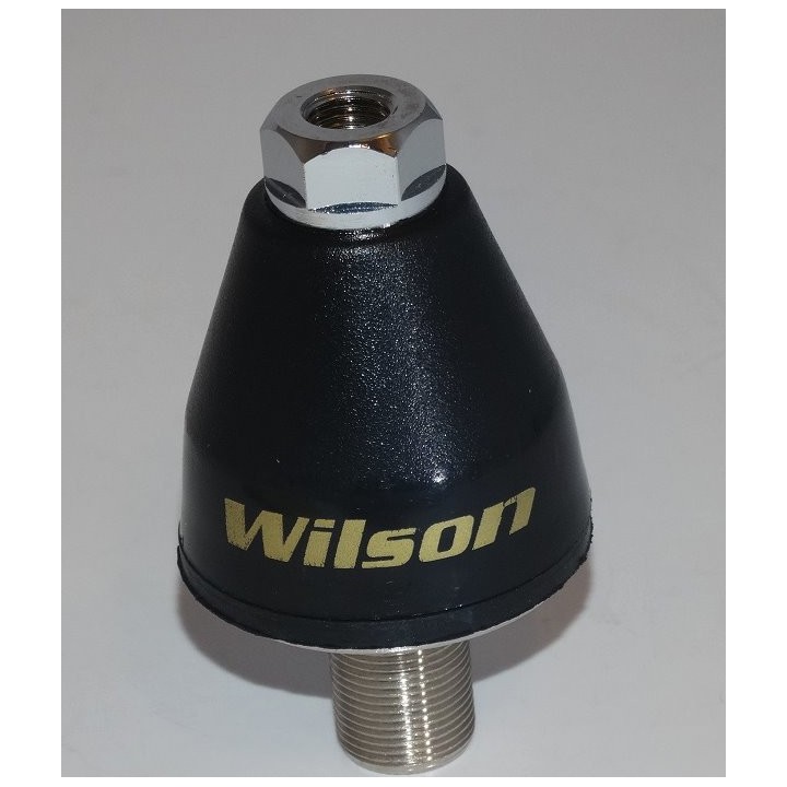 Wilson GUM DROP BLACK Głowica montażowa 3/8 cala HD ze złączem UHF dla Firestik / Wilson / K40 / Solarcon