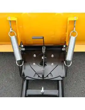 SHARK SNOW PLOW 59" STEEL YELLOW (150 CM