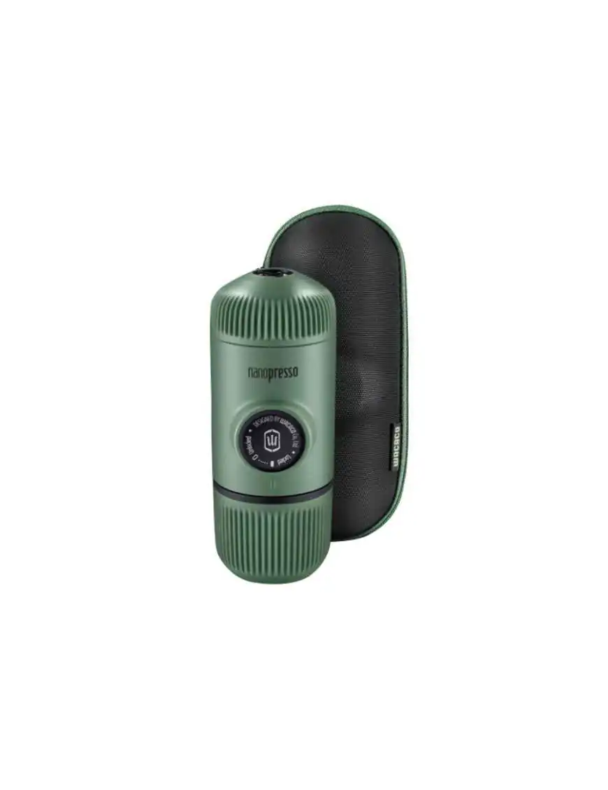 Podróżny ekspres Wacaco Nanopresso Moss Green z etui