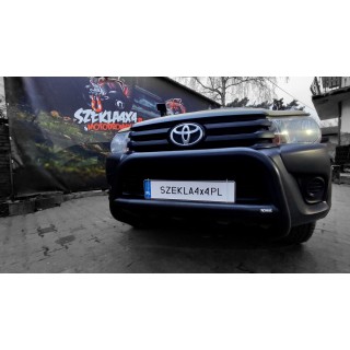 Orurowanie przednie z poprzeczką - Toyota Hilux (2018 - 2021)