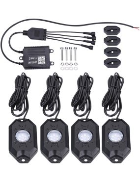 RGB & Bluetooth LED Rock Light Kit