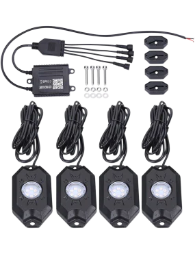 RGB & Bluetooth LED Rock Light Kit