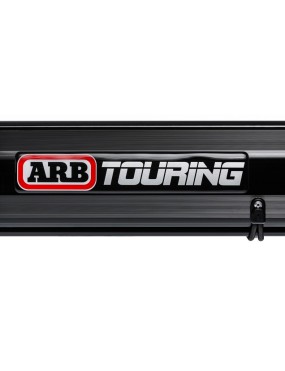 Zadaszenie, markiza w czarnej obudowie aluminiowej, ARB 2,5 m x 2,5 m, z oświetleniem LED 814412