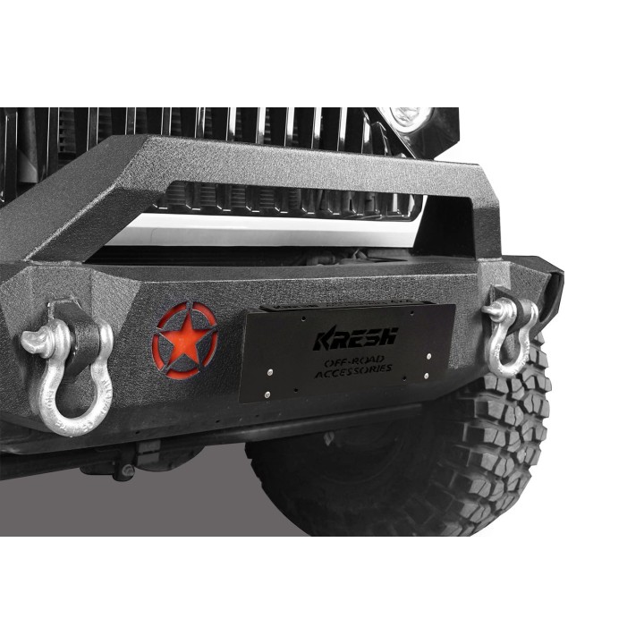 JEEP WRANGLER JK 2007-2018 UCHYLNE MOCOWANIE UCHWYT TABLICY REJESTRACYJNEJ