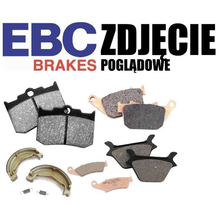 Klocki hamulcowe FA159R Polaris 2202412 EBC - ujęcie 2