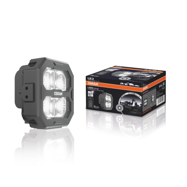 Cube PX Ultra-Wide Beam 2500lm 113x117x54mm