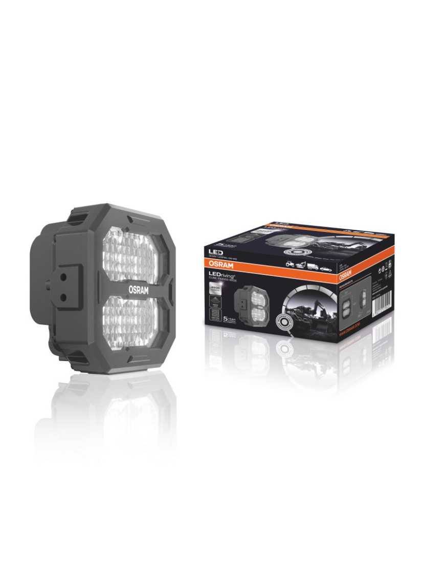 Cube PX Wide Beam 4500lm 64x117x113mm Cube PX Wide Beam 4500lm 64x117x113mm