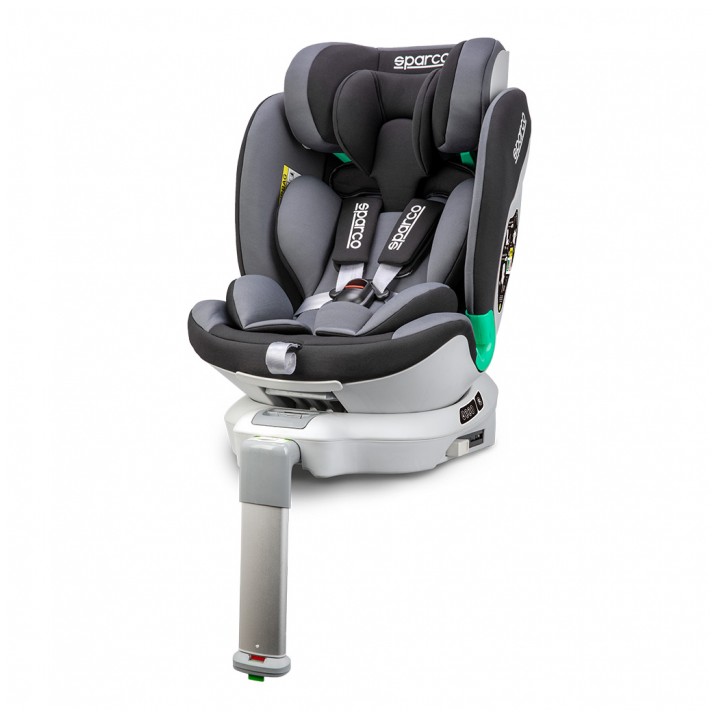 FOTELIK SPARCO SK6000 SZARY 9-25kg 0-12lat