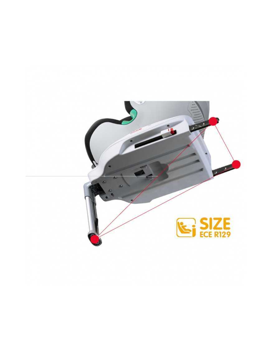 FOTELIK SPARCO SK6000 SZARY 9-25kg 0-12lat