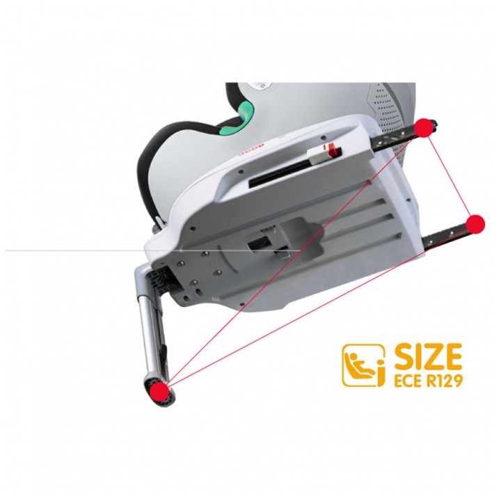 FOTELIK SPARCO SK6000 SZARY 9-25kg 0-12lat
