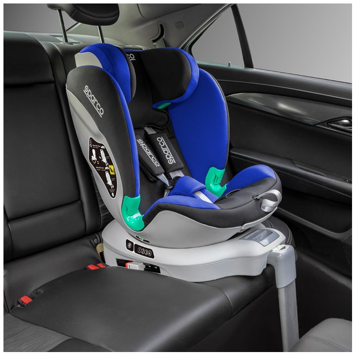 FOTELIK SPARCO SK6000 SZARY 9-25kg 0-12lat