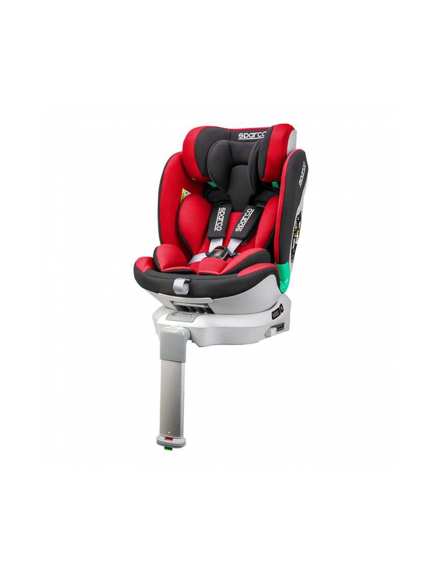 FOTELIK SPARCO SK6000 SZARY 9-25kg 0-12lat