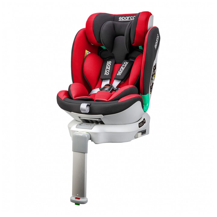 FOTELIK SPARCO SK6000 SZARY 9-25kg 0-12lat