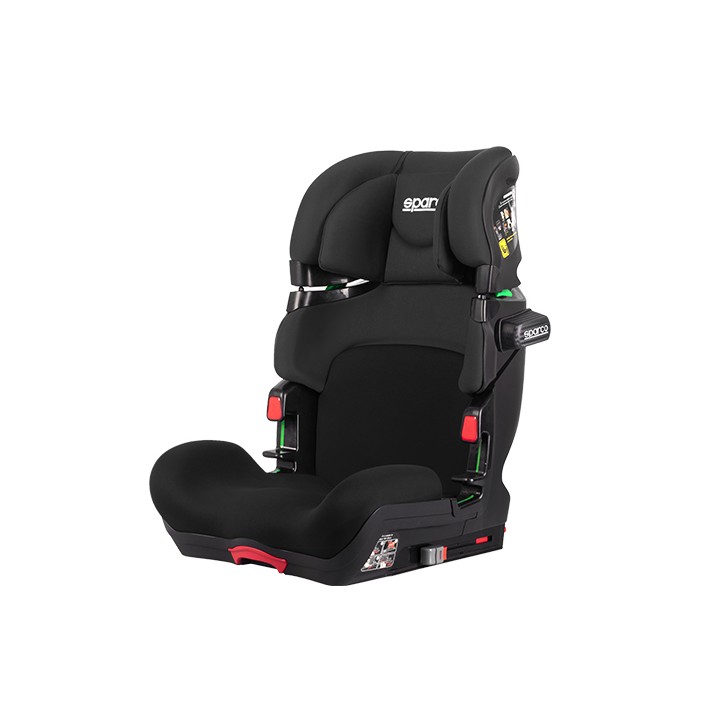 FOTELIK SPARCO SK800I CZARNY 9-36KG 9m-12lat