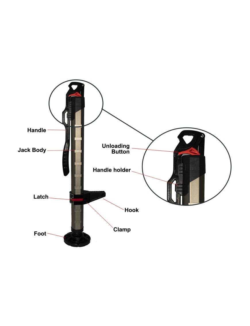 T-max car Jack Hydraulic Jack