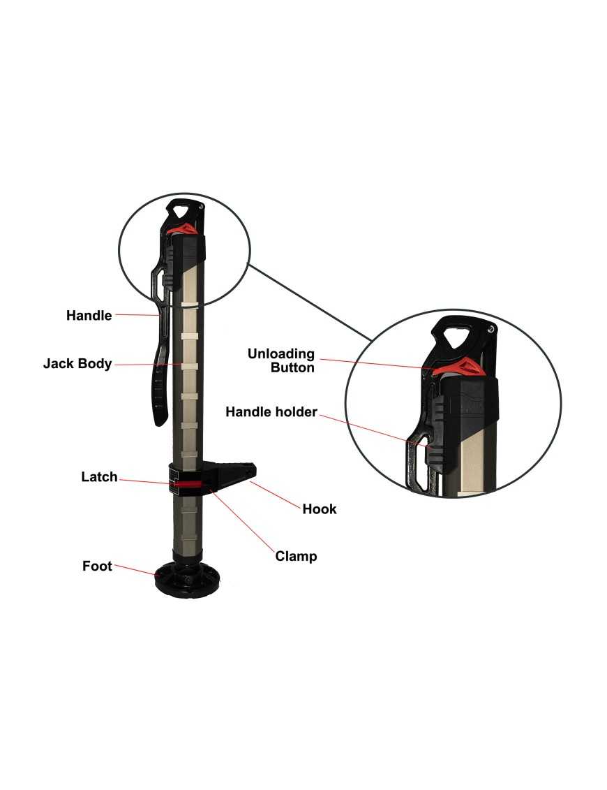 T-max Jack Hydraulic Jack podnośnik hydrauliczny