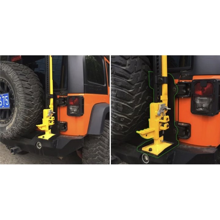 T-max Mocowanie Podnośniak JACK hi-lift