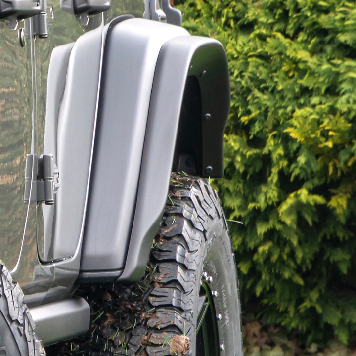 Poszerzenia 5cm Wrangler Phev 4xe hybryda JLU z TUV Fender Flares